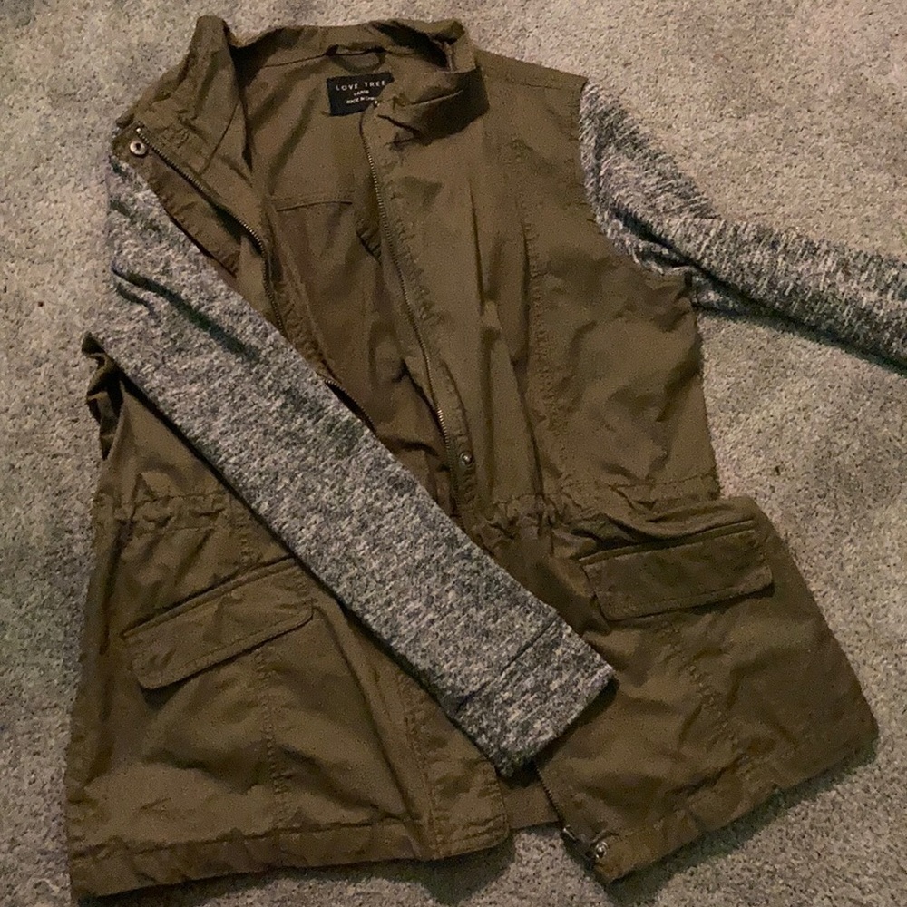 Zip up jacket